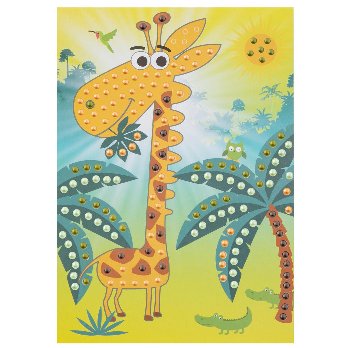 Grafix Craft Set Perlenkunst Giraffe