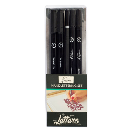 Creative Craft Group Nassau Handlettering-Set, 5-tlg.