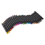 Nassau Fine Art Nassau Dual Tipp Marker in Houten Case, 36st.