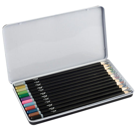 Nassau Fine Art Nassau Buntstifte Metallic, 12 Stk.