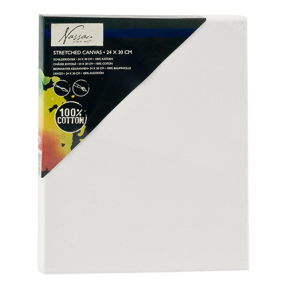 Nassau Fine Art Nassau Canvas Cotton, 24x30 cm