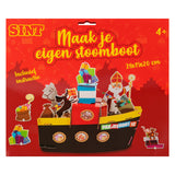 Grafix Sinterklaas Bastelset – Bauen Sie Ihr eigenes Dampfschiff