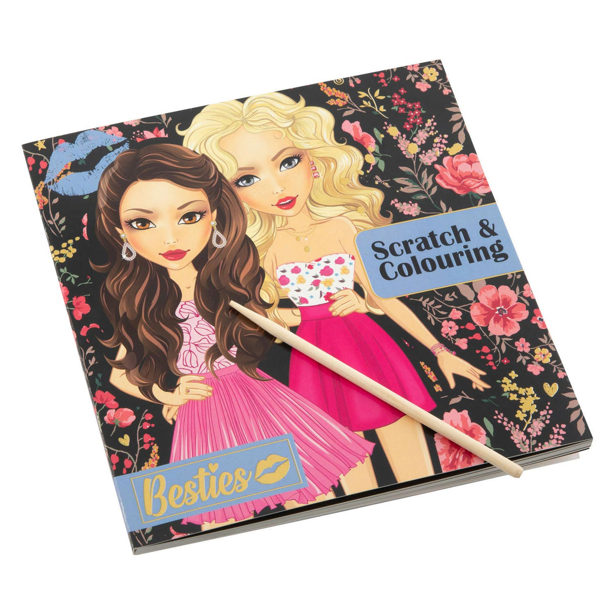 Grafix Besties Kratz- und Malbuch 12 Seiten