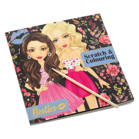 Grafix Besties Kratz- und Malbuch 12 Seiten