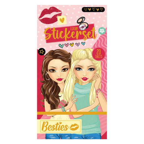 Besties Luxus -Aufkleberbuch