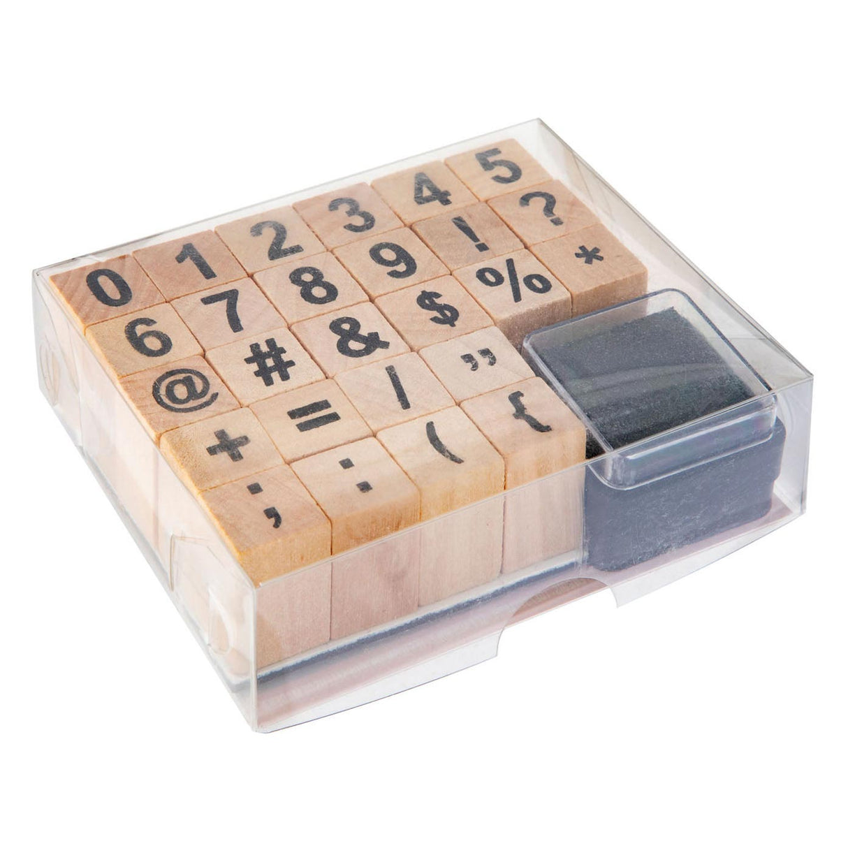 Grafix Holzstumpf -Set Fighs Symbole, 27dlg.