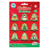 Grafix 3D-Aufkleber Weihnachten