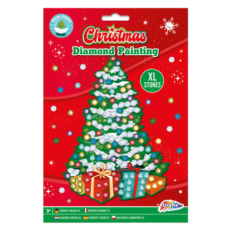 Grafix Diamantgemälde Weihnachten A5