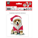 Grafix maak je eigen kerstkarten Diamantmalerei, 2.