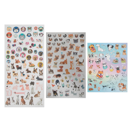 Creative Craft Group Stickerset Dogs, 100..