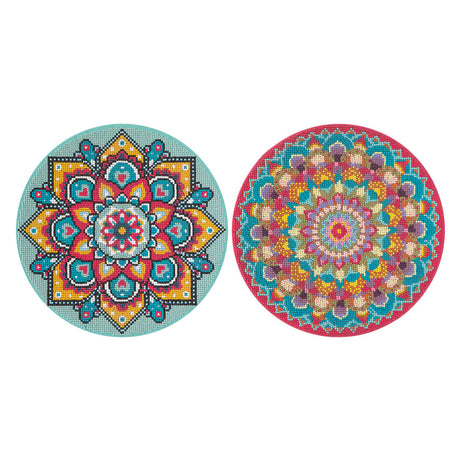 Kreative Bastelgruppe, Diamantmalerei, Mandala-Leinwand, 30 cm