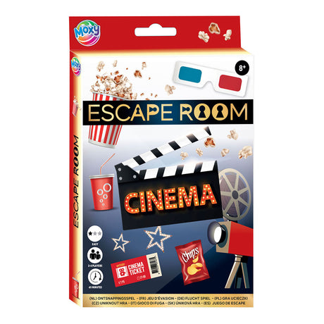 Kreatives Bastelgruppen-Escape-Room-Kino-Escape-Spiel