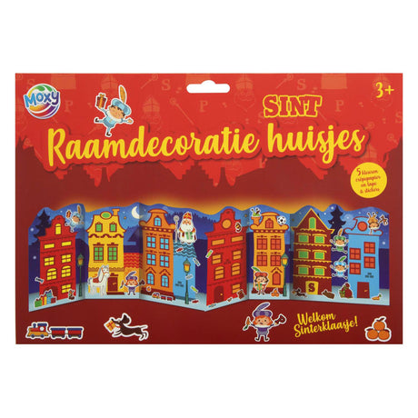 Kreative Bastelgruppe Heilige Fensterdekorationshäuser