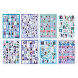 Creative Craft Group Moxy Frozen Glitter Stickerbuch – A5
