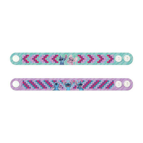 Kreatives Bastelarmband mit Gruppenstich-Diamantmalerei, 2 Stück | 4 Stück