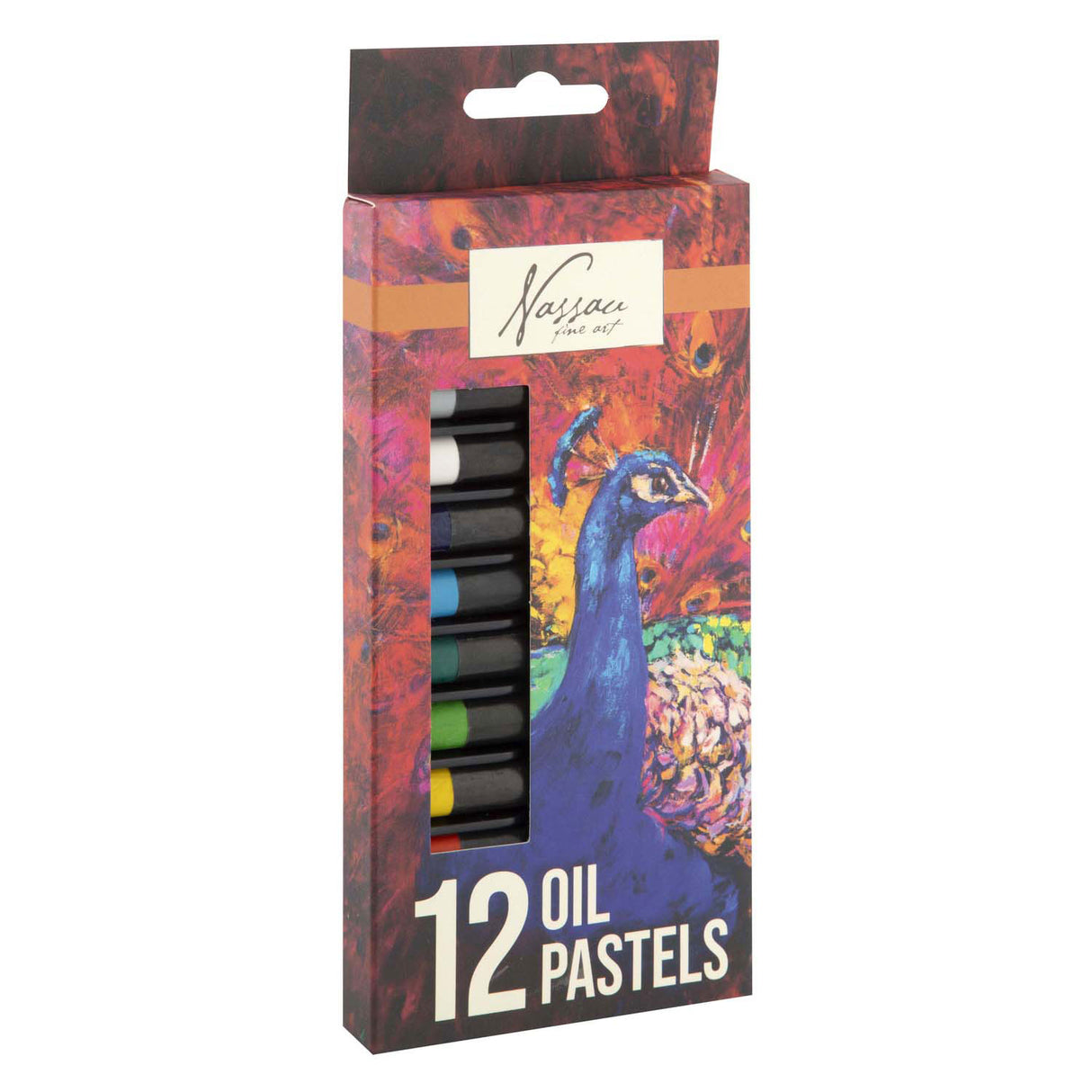 Kreative Bastelgruppe mit Ölpastellfarben, 12er-Set
