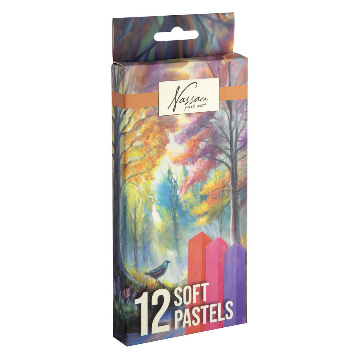 Kreative Bastelgruppe, weiche Pastellfarben, 12er-Set