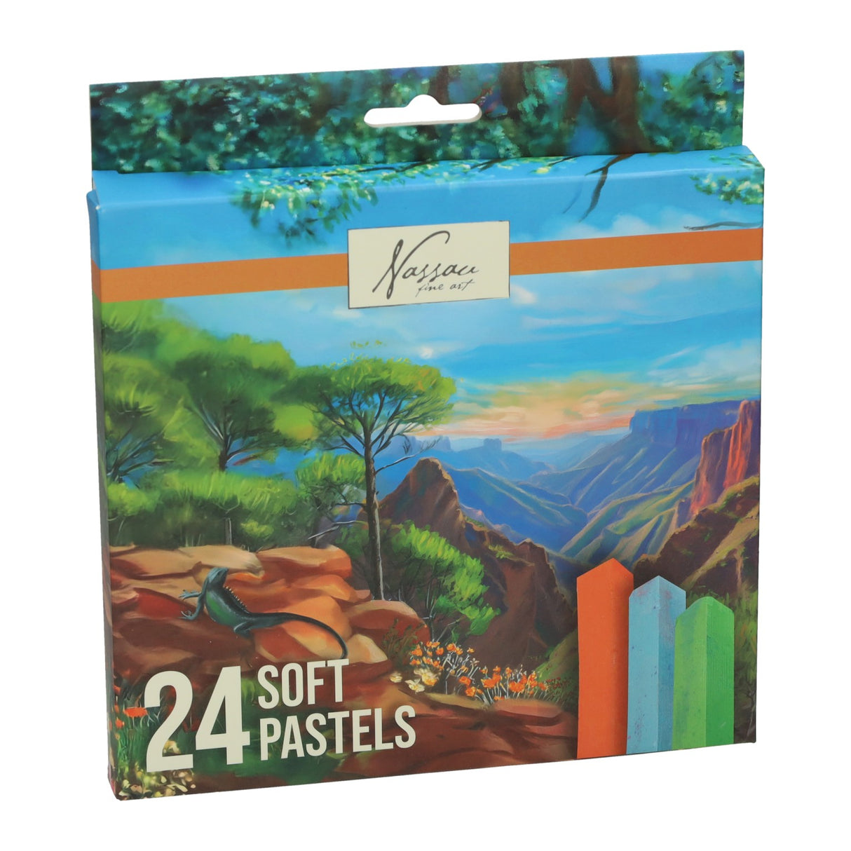 Kreative Bastelgruppe, weiche Pastellfarben, 24er-Set