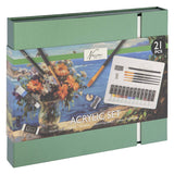 Creative Craft Group Aquarellfarben- und Zeichenset, 21-tlg.