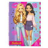 Creative Craft Group Besties Modedesignbuch A4 mit Zubehör