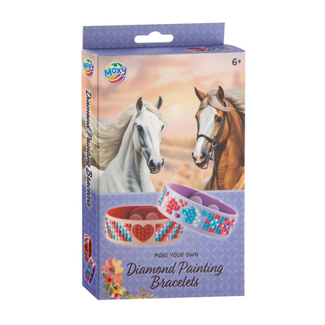 Adrenix Diamantmalerei-Armbandset – 2 Armbänder