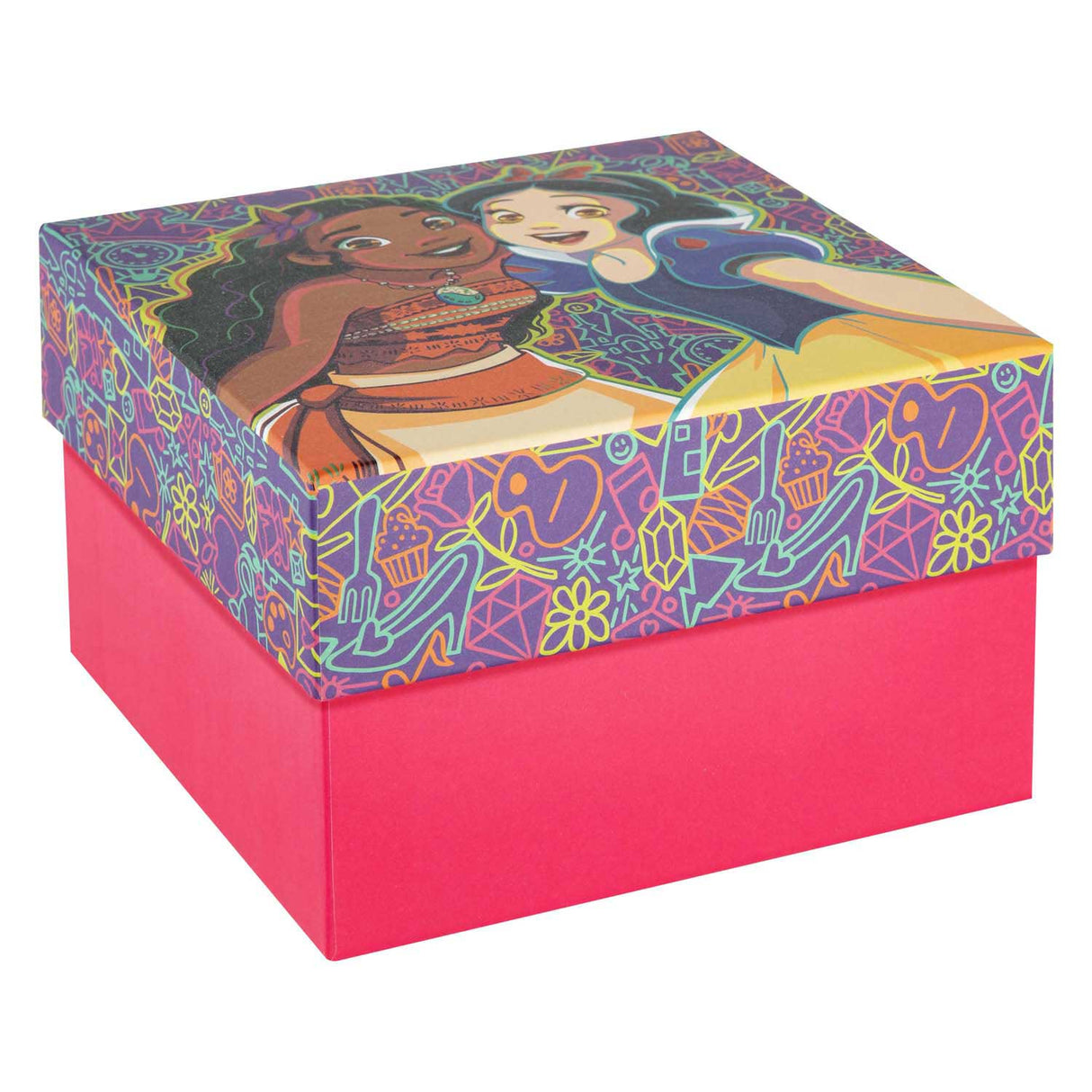 Luxuriöse Geschenkbox der kreativen Bastelgruppe „Disney Princess“.
