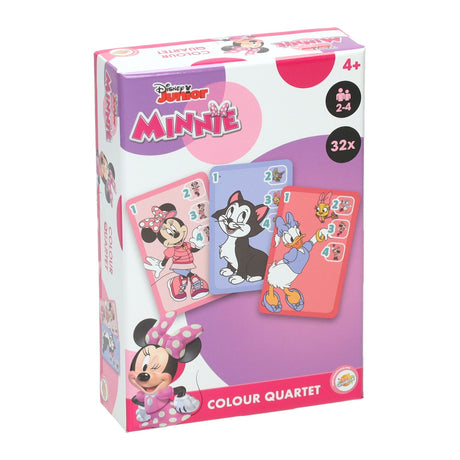 Kreativ-Bastelgruppe „Minnie-Maus-Quartett“ – 32 Karten