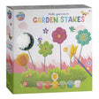 Kreative Bastelgruppe zum Selbermachen von Gartenpicks inkl. 6 Farben 1 Pinsel