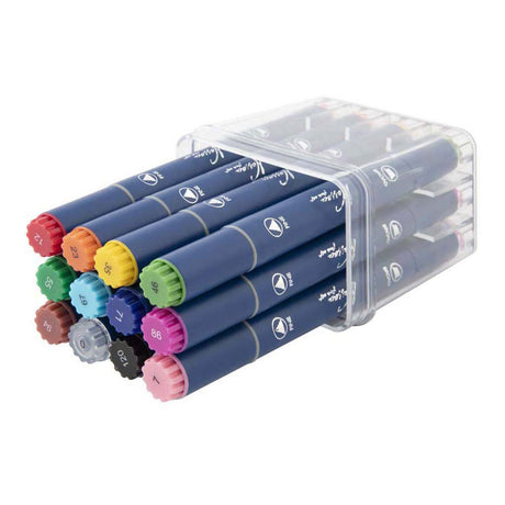 Creative Craft Group Nassau runde Doppelmarker – 12 Stück.