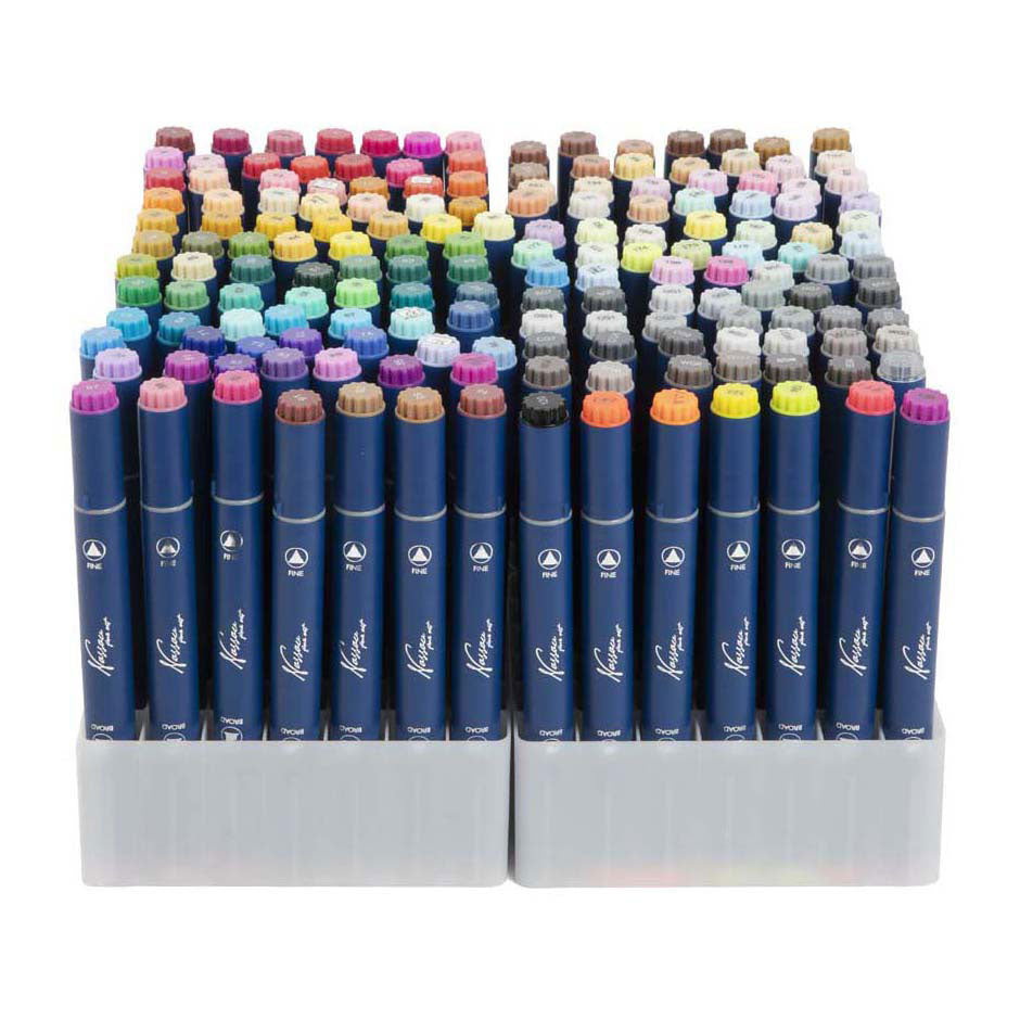 Nassau Fine Art Doppelmarker – 168 Stück.