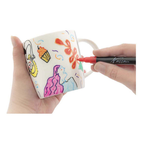 Creative Craft Group Nassau Glasporzellan-Marker – 12 Stück.