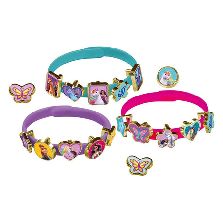 Creative craft group totum unicorn academy 3 armbanden 18 bedels