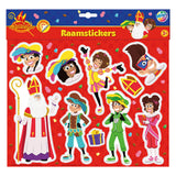 Creative craft group club van sinterklaas herbruikbare raamstickers xl