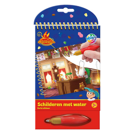 Creative craft group club van sinterklaas schilderen met water