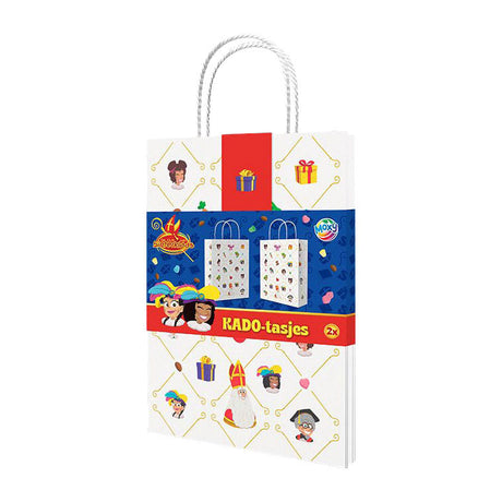 Creative craft group club van sinterklaas cadeautasjes a4 - 2st.