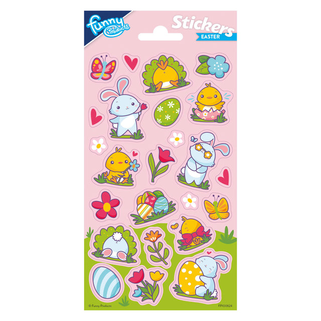 Creative craft group stickervel pasen