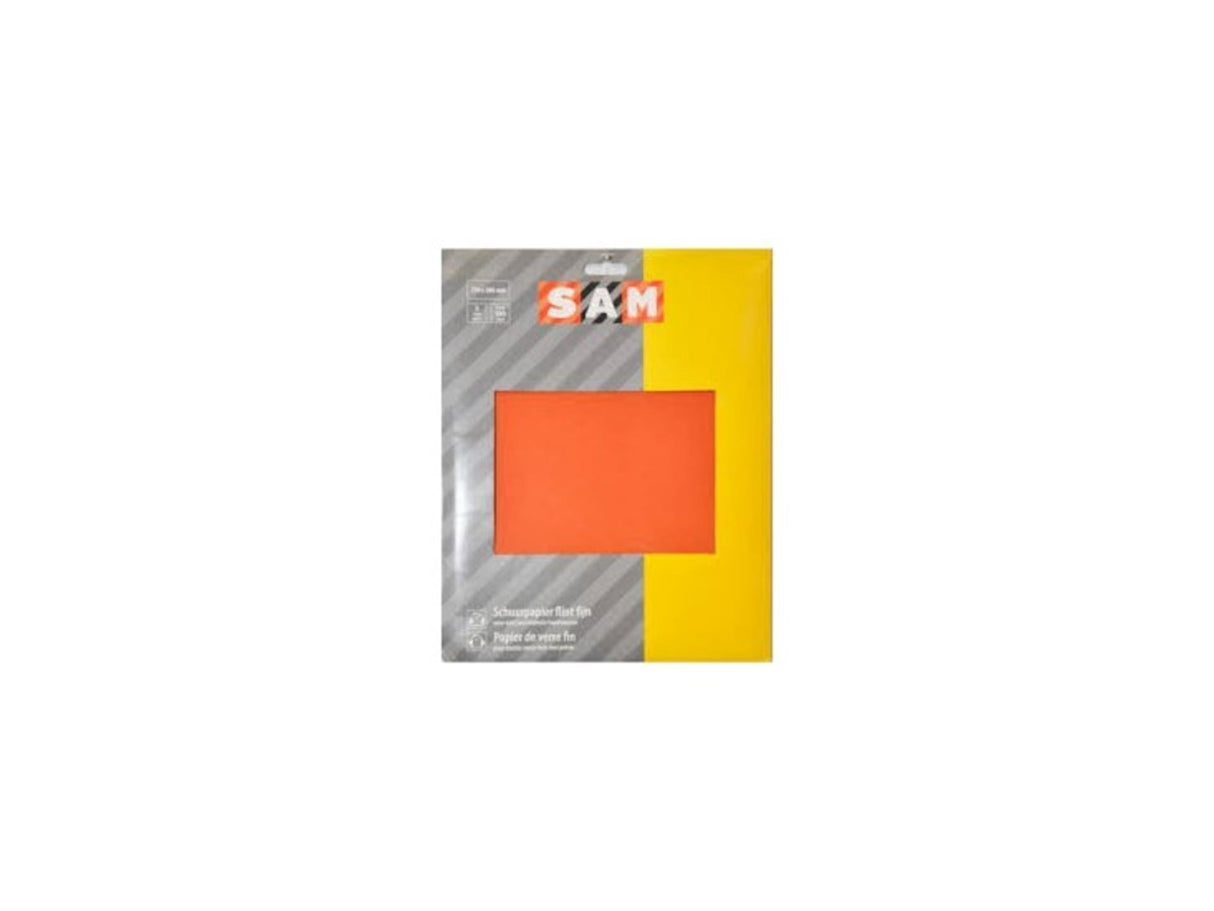 Sam Schleifpapier trocken 150 fein 5 Blatt