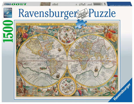 Ravensburger Puzzle historische Karte 1500 Teile