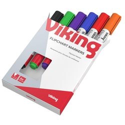 Flipovermarkers viking kogelpunt 1-3 mm assorti