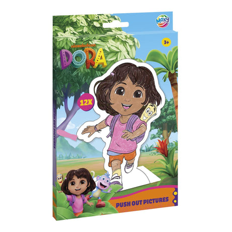 Moxy dora push-out pictures 12 sheets, 15x20 cm