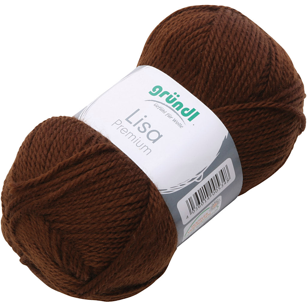 Braun, 50 g 1 Kugel