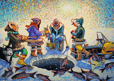 Ravensburger Eisfischen-Puzzle 1000 Teile