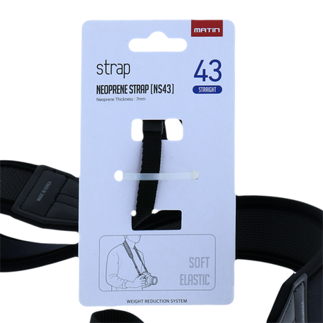 Matin belt de luxe Straight Neoprene 43 mm M-6753H