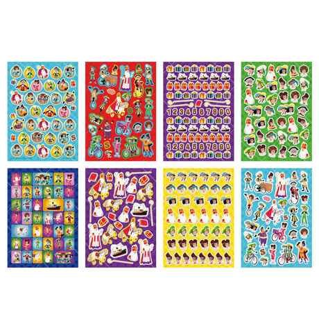 Moxy club van sinterklaas stickerboek a4