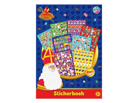 Moxy club van sinterklaas stickerboek a4