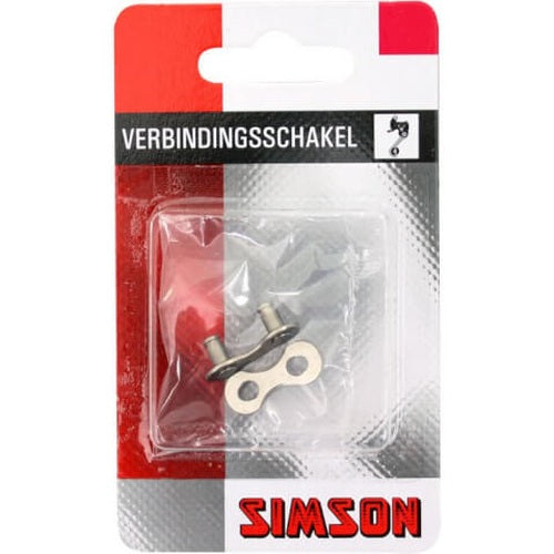 Simson -Verbindungsschalter 5 6 7 - Fahrradkettenanschluss (1 2 x 3 32) - Silber