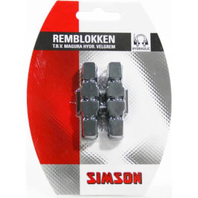 Simson Bremsblock Set Magura Hydie. Velgrem HS33 HS11 auf der Karte gesetzt