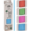 Excellent houseware rietjes kunststof set a 50 stuks herbruikbaar dia0,5x22cm