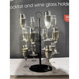 Home-Styling-Etagere für Cocktailweingläser 3-lagig