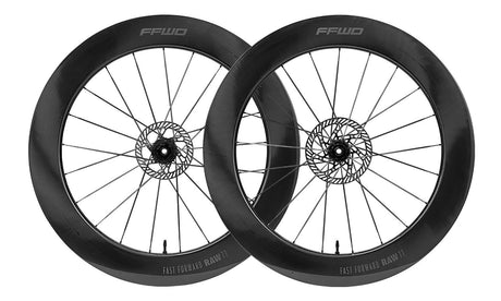 Sram ffwd wielset raw77 fcc 77mm 2:1 ceramicspeed 12sp xdr glanzend zwart - 170762